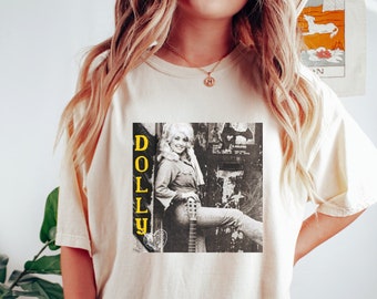 Comfort Colors® Vintage Dolly Parton Shirt | Dolly Parton | Country Music Shirt | Comfort Colors Unisex Garment-Dyed T-shirt