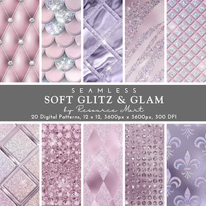 Papier numérique glamour de luxe, papier de scrapbooking imprimable, motif transparent, texture d'arrière-plan pailletée, métallique, impression à la demande usage commercial