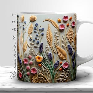20 oz coffee mug set 20 OZ Large Coffee Mugs Ceramic Tall Coffee Cups with Handle Blue & Green main image 0