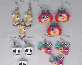 TADC character inspired earring+necklace set
