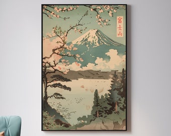 Mount Fuji Print - Japanese Wall Art