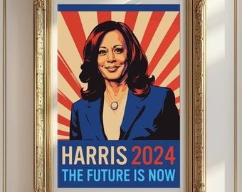 Kamala Harris 2024 Matte Vertical Posters