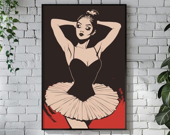 Ballet Poster Art Print