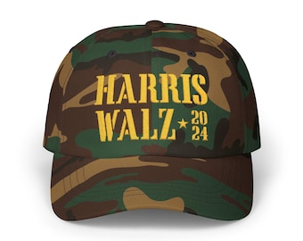 Harris Walz Camo Hat, Kamala Harris Tim Walz 2024 Camouflage  display picture 1