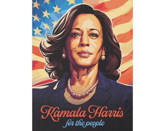 Kamala Harris for President 2024 Yard Sign - Show Your Support!