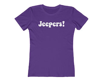 ¡Jeepers! Camiseta The Boyfriend para mujer