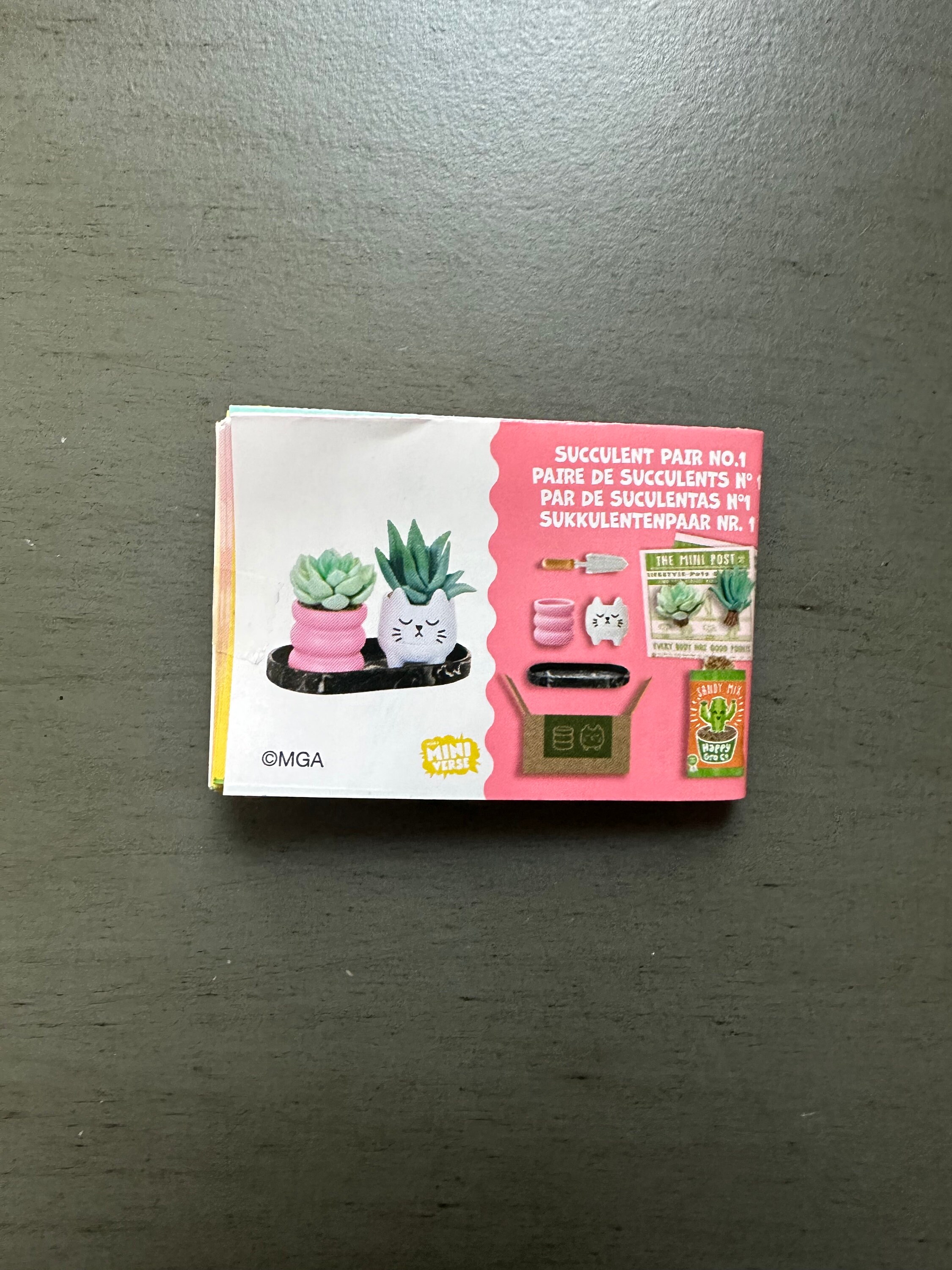 Mga's Miniverse Make It Mini Lifestyle Series: Succulent Pair No.1 - Etsy