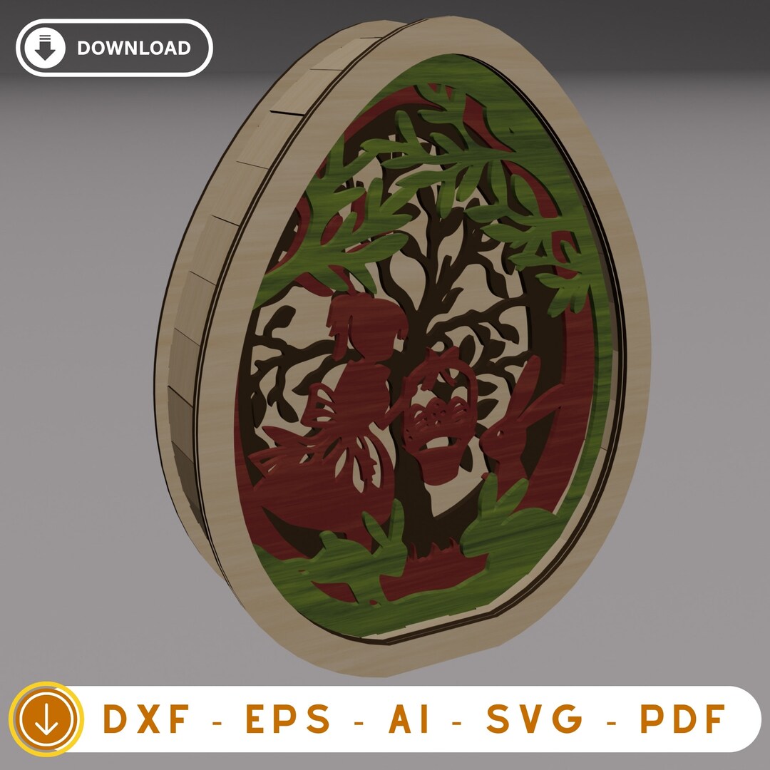 3D Easter Laser Cut Files, Bunny SVG Layered Bundle, Floral Rabbit ...