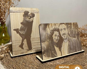 Wooden Frame 8 Bundle Laser Cut SVG File, Photo Frame DXF, Glowforge Laser Cut Vector Template, SVG Cricut Digital Download