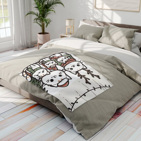 Christmas cat blanket hotsell