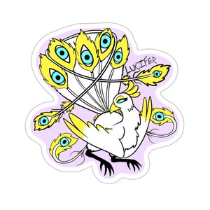 Occultimals Demon Sticker- Lucifer