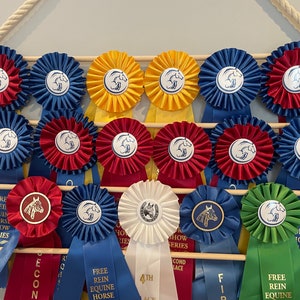 Dog Ribbon Wall Display - Holds 72 Ribbons
