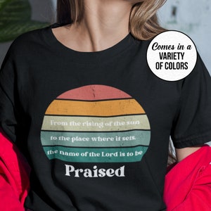Praise t-Shirt Praise T-Shirt Christian Trendy Christian Shirt aesthetic tshirt gift for worship leader worship team praise team shirt