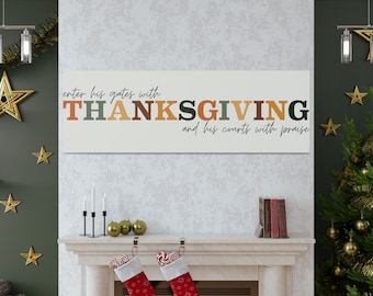 Thanksgiving Wall Art Thanksgiving Decorations for Thanksgiving Decor Fall Decorations Autumn Decor Home Decor Fall Colors Thanksgiving Art