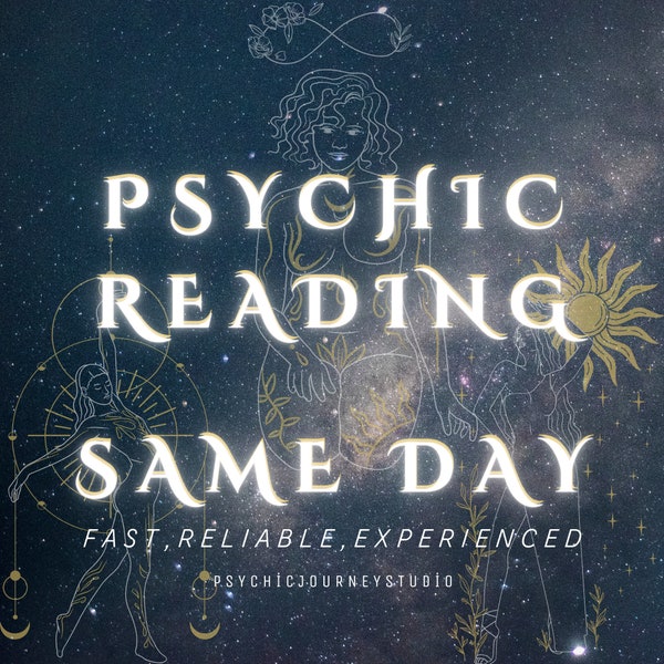 Same Day 2 Question Psychic Reading One Day Reading,Psychic Predictions,Prophecy,Accurate,Reliable,Fast