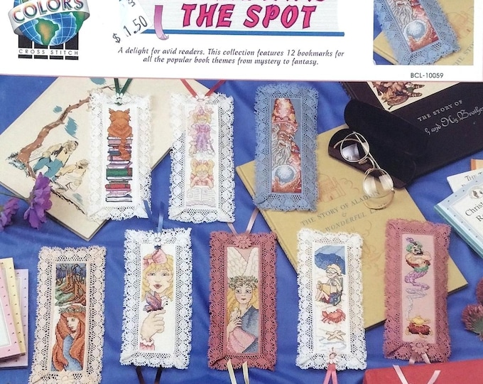 Treasured Bookmarks the Spot (BCL-10059) Cross Stitch Designs by True Colors Design Staff