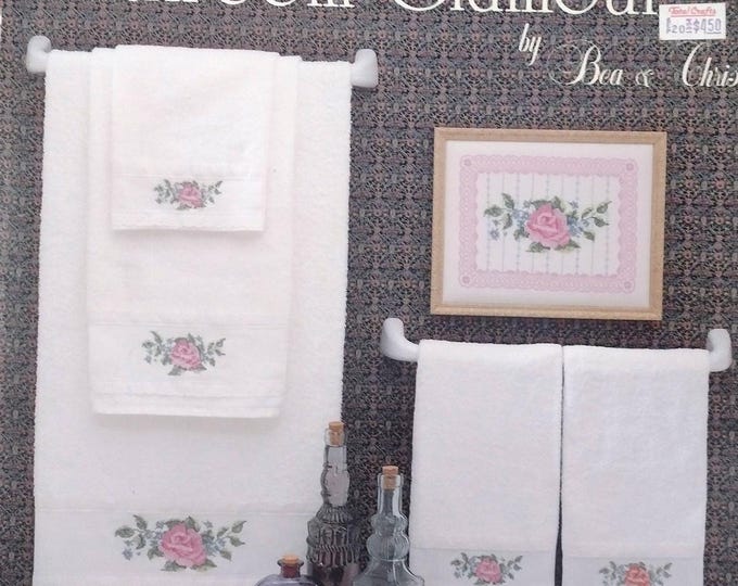 Elegant Bathroom Glamour (No. 263) Cross Stitch Design by Bea & Chris