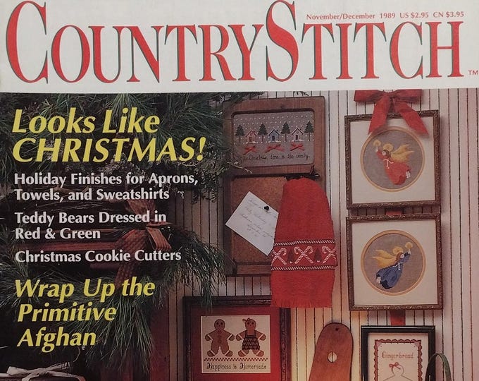 Country Stitch Magazine from November/December 1989