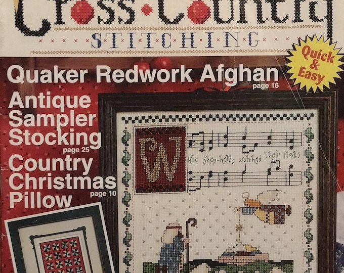 Cross Country Stitching Magazine from Dec 2002
