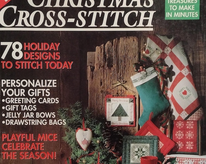 McCall's Christmas Cross-Stitch Magazine Volume 50
