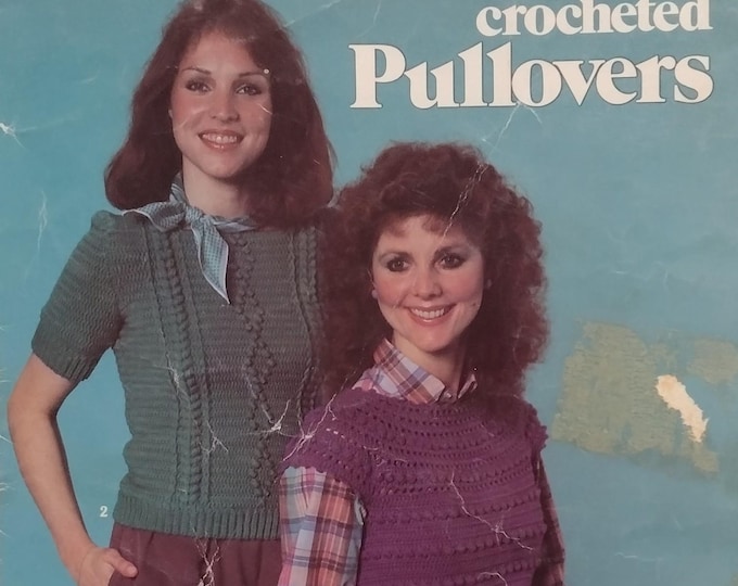 Warm Crocheted Pullovers (Leaflet 257) Designs by Darla