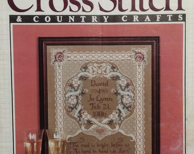 Cross Stitch & Country Crafts Magazine from May/June 1986
