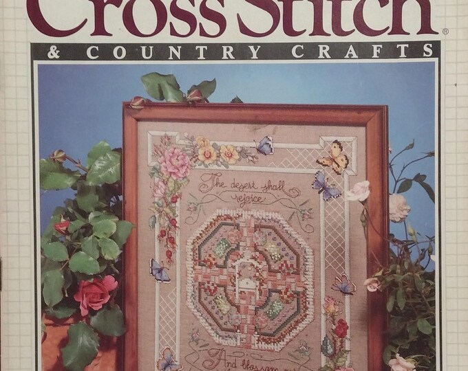 Cross Stitch & Country Crafts Magazine from Sept/Oct 1989