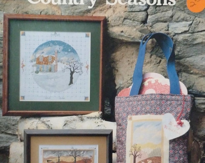 Monthly Country Seasons (Book 18) Cross Stitch Design by Debbie Kingston