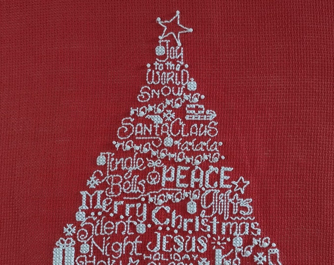 Handmade Christmas Tree Home Decor - FINISHED
