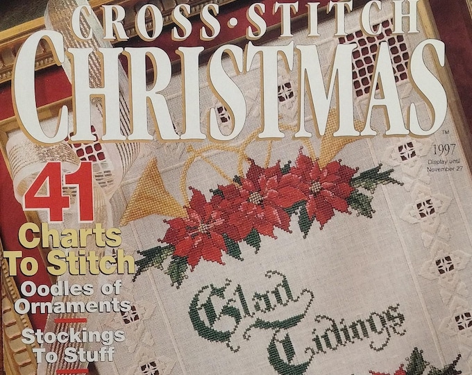 Cross Stitch Christmas Magazine from July 1997