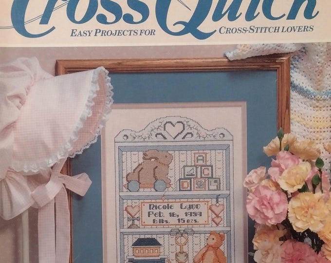 Cross Quick Cross Stitch Magazine June/July 1989