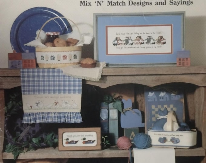Cute Country Observations (Leaflet 538) Cross Stitch Design by Edi Sweet