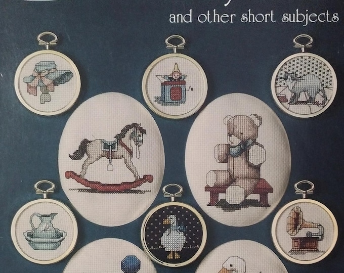Country Folk Art and Other Short Subjects (ALX-20) Cross Stitch Design by Alma Lynne