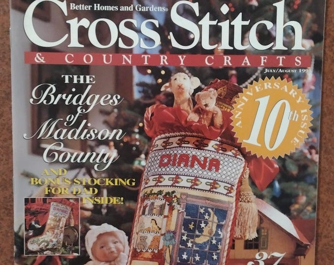 Cross Stitch & Country Crafts Magazine from July/August 1995