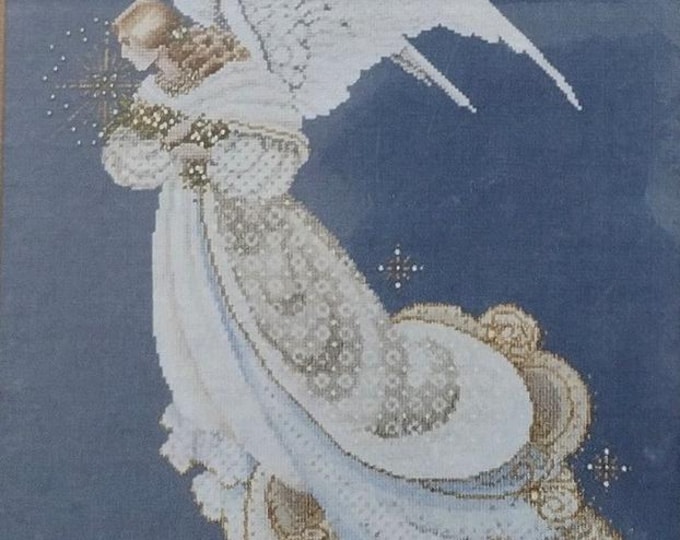 Beautiful Angel of Dreams (LL59) Cross Stitch Design by Marilyn Leavitt-Imblum