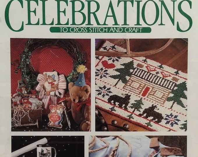 Celebrations Cross Stitch and Craft Magazine from Winter 1993