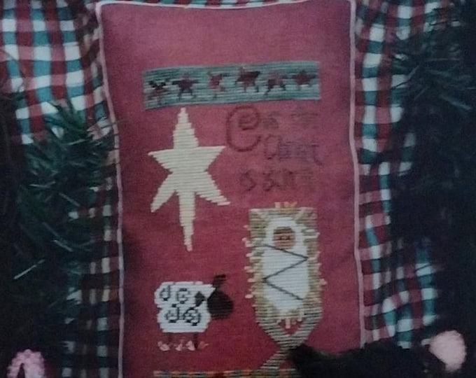Adorable Christ is Born Cross Stitch Design (No. 107) by Fanci That