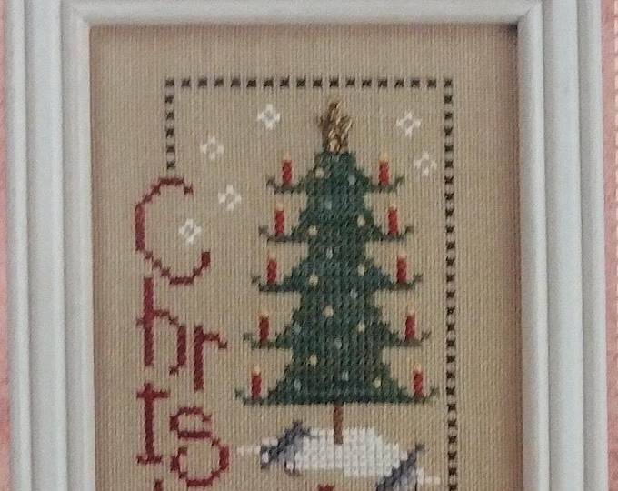 Cheery Christmas Flip-It Cross Stitch Design (#F19) by Lizzie Kate