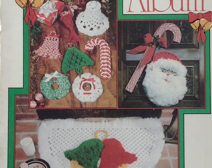Vintage Christmas Macrame Album (#405) Magaine