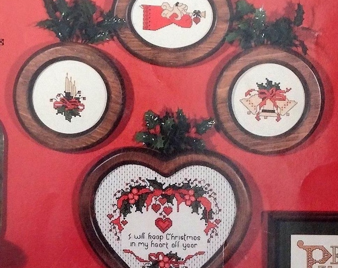 Festive Christmas Glow Cross Stitch Design by Cross 'N Patch