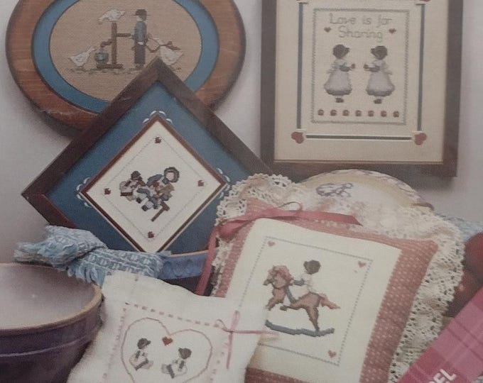 Simple Blessed Be Thy Children (#8124) Cross Stitch Design by Linda Dippel