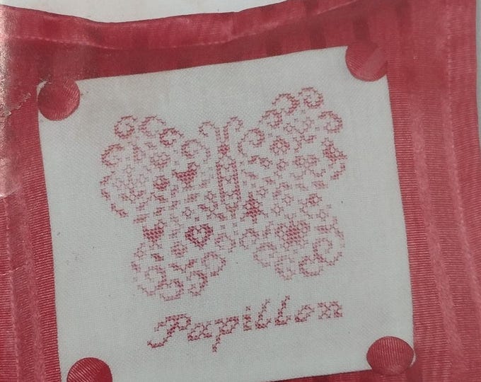 Simple Butterfly (French Country #213) Cross Stitch Design by Judy Whitman