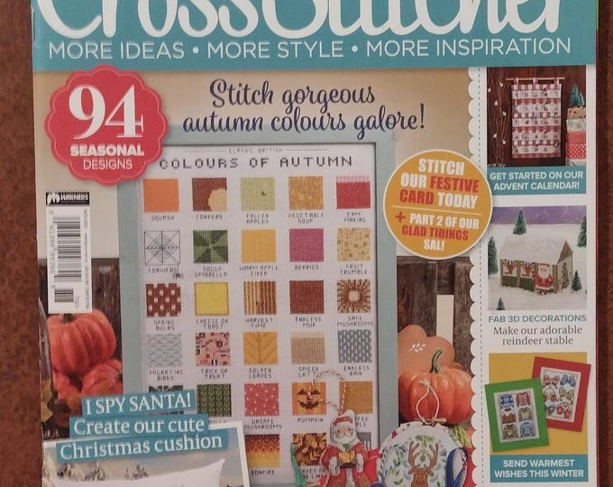 Cross Stitcher Cross Stitch Magazine (Issue 376) November 2021