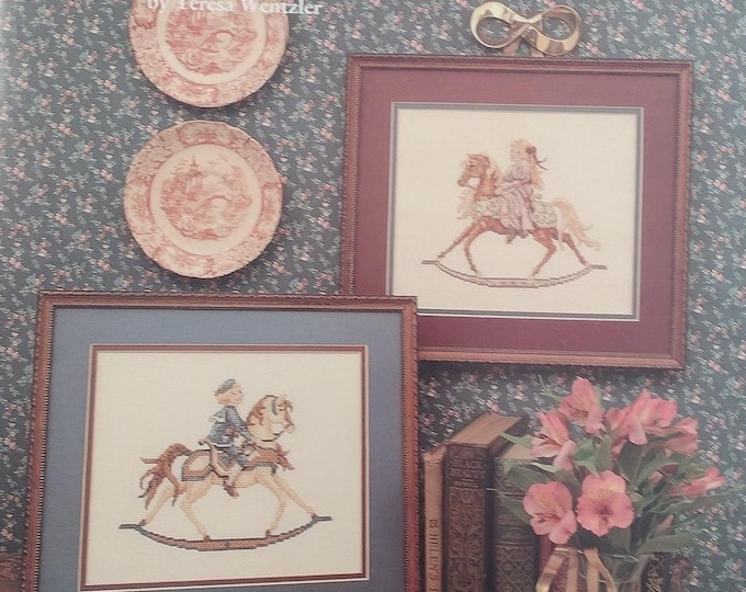 Adorable Alexander and Abigail (Item #115) Cross Stitch Designs by Teresa Wentzler
