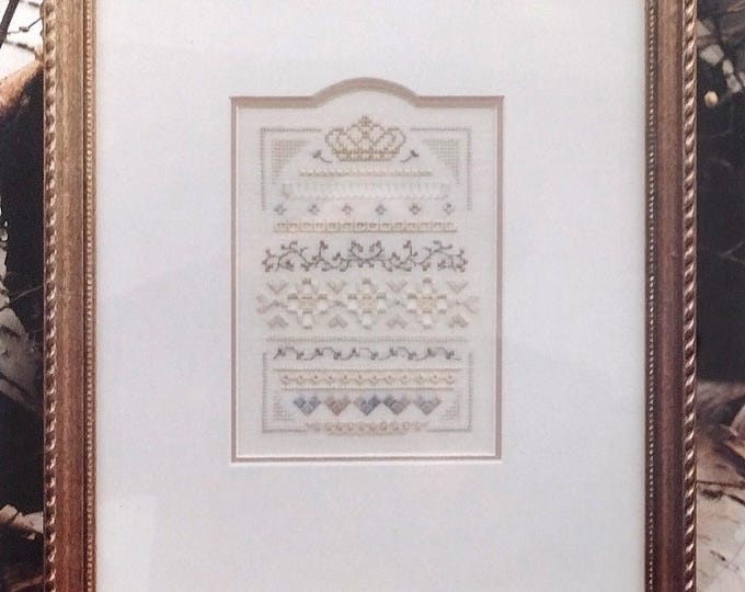 Elegant Crowning Glory (0002) Cross Stitch Design by The Victoria Sampler
