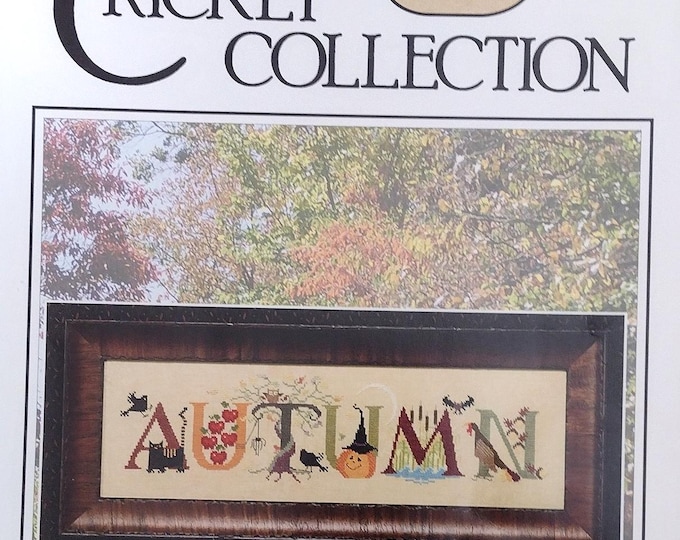 Adorable Autumn (No. 304) Cross Stitch Design by Vicki Hastings