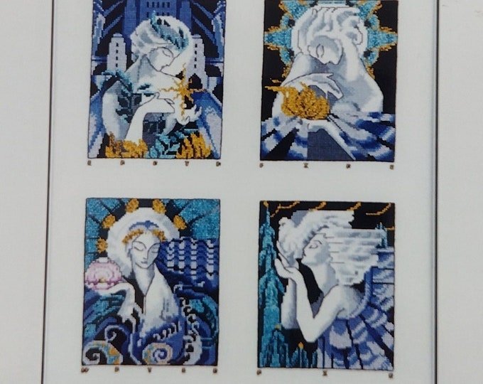 Ethereal Deco Spirits (MD-#19) Cross Stitch Pattern by Mirabilia