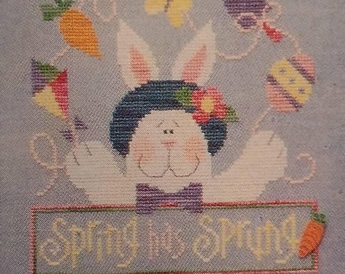 Spring has Sprung (#087) Cross Stitch Design by Lizzie Kate