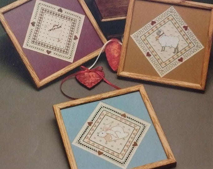 Cute Country Folk Cross Stitch Designs by Cricket