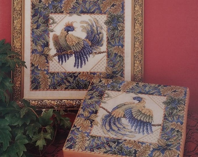 Stunning Brilliant Plumage (Item #2049) Cross Stitch Design by Teresa Wentzler